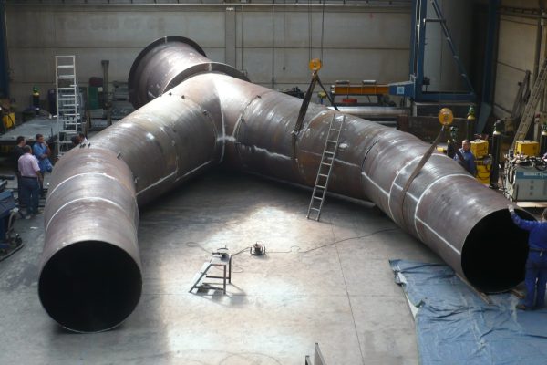 Conducte de derivació de ø1300x11300 mm per embassament aigua a Panamà