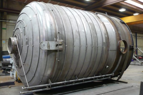 Separador evaporador de 3500 x 5400 mm per la industria petroquímica (2)
